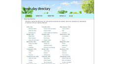 Desktop Screenshot of greendaydirectory.com